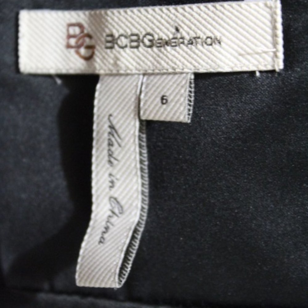 BCB Generation blue cocktail ruffle dress(643) - Picture 4 of 5